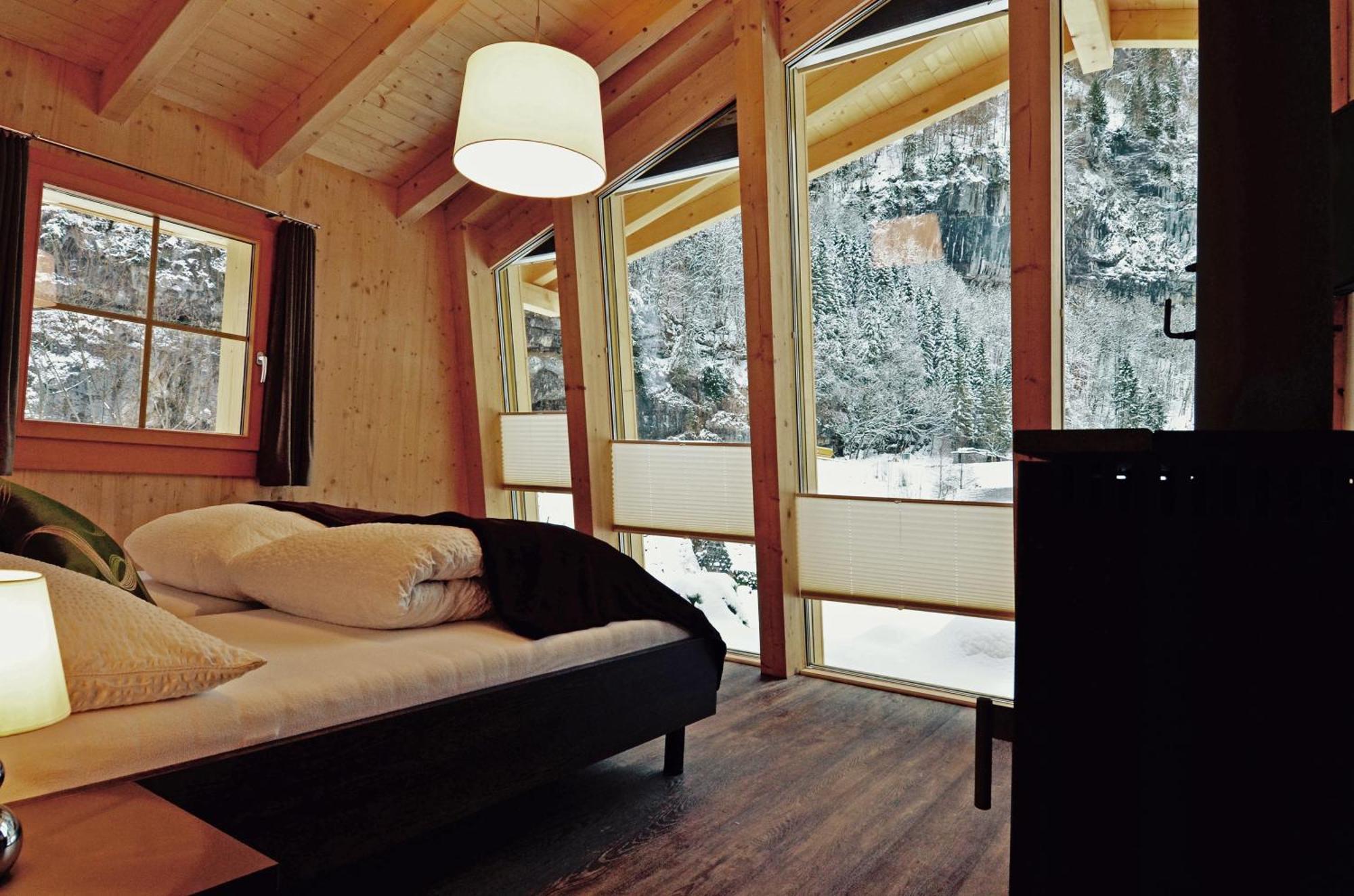 Huettenhotel Husky Lodge Muotathal Ngoại thất bức ảnh