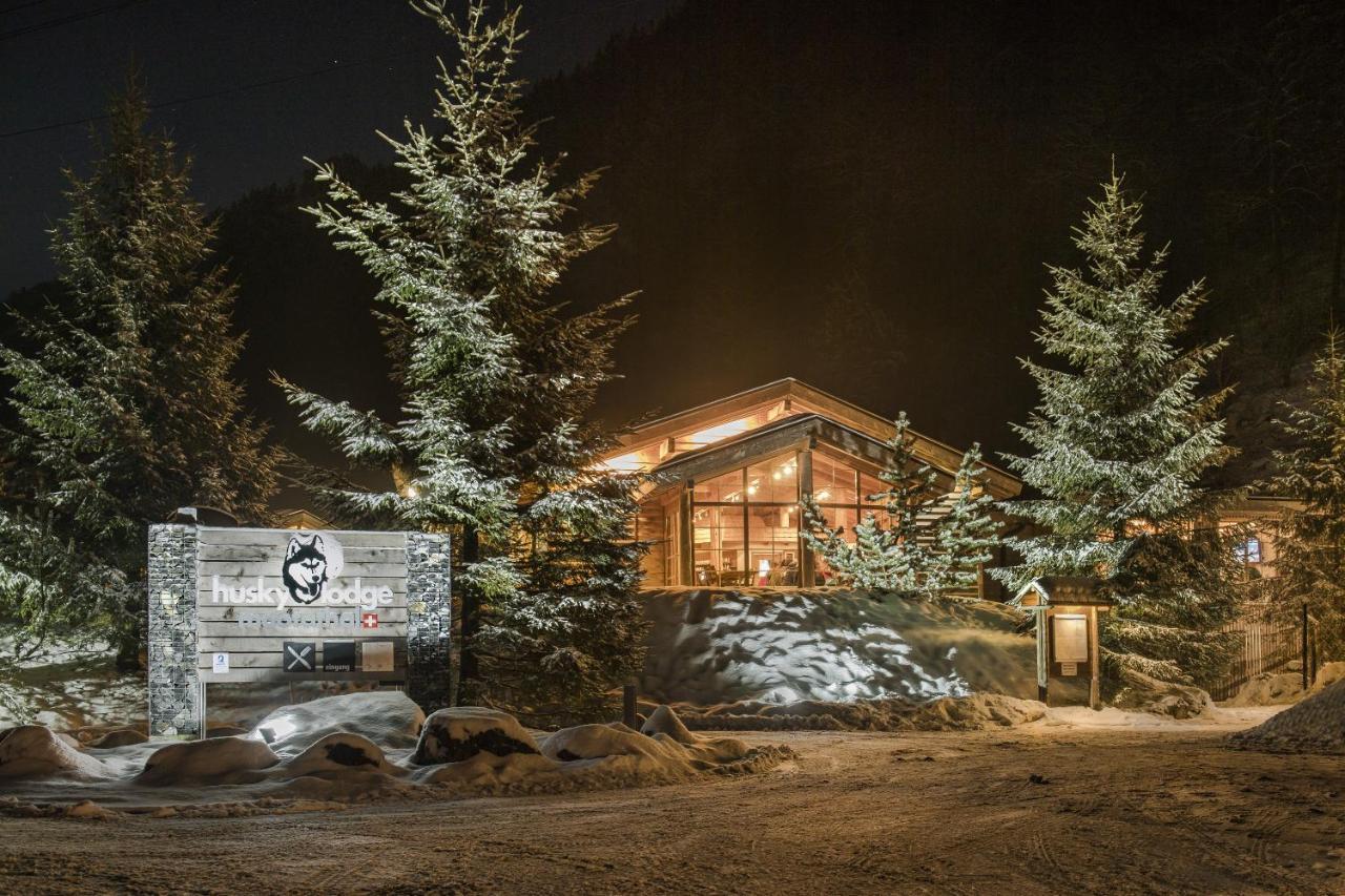 Huettenhotel Husky Lodge Muotathal Ngoại thất bức ảnh